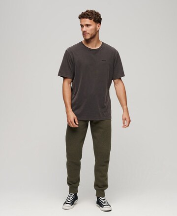 Effilé Pantalon 'Essential' Superdry en vert