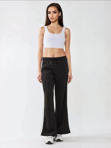 Wide leg Pantaloni di Hiccup in nero