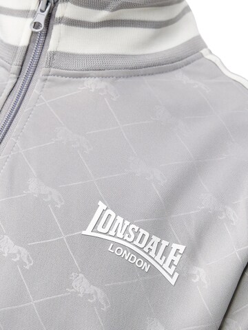 LONSDALE Tracksuit 'Ashwell' in Grey