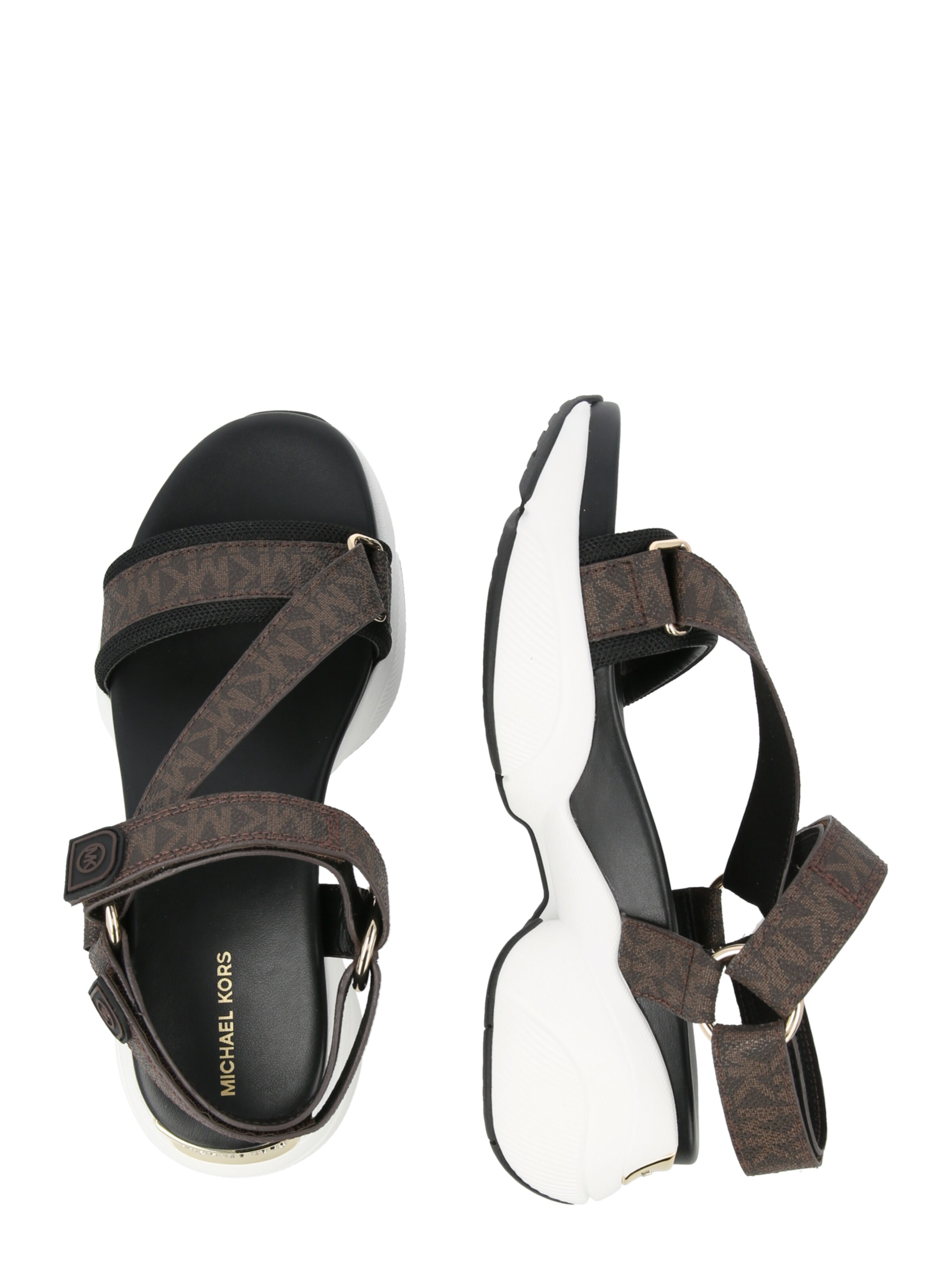 MICHAEL Michael Kors Sandaal 'BOWIE' in Bruin