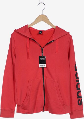 ADIDAS PERFORMANCE Sweatshirt & Zip-Up Hoodie in L in Pink: front