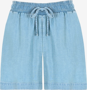 FRESHLIONS Regular Trousers 'Juno' in Blue: front