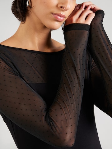 ABOUT YOU Tričkové body 'Heidi' – černá