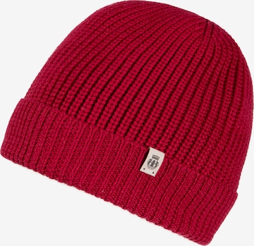 Roeckl Muts 'PURE MERINO' in Rood: voorkant