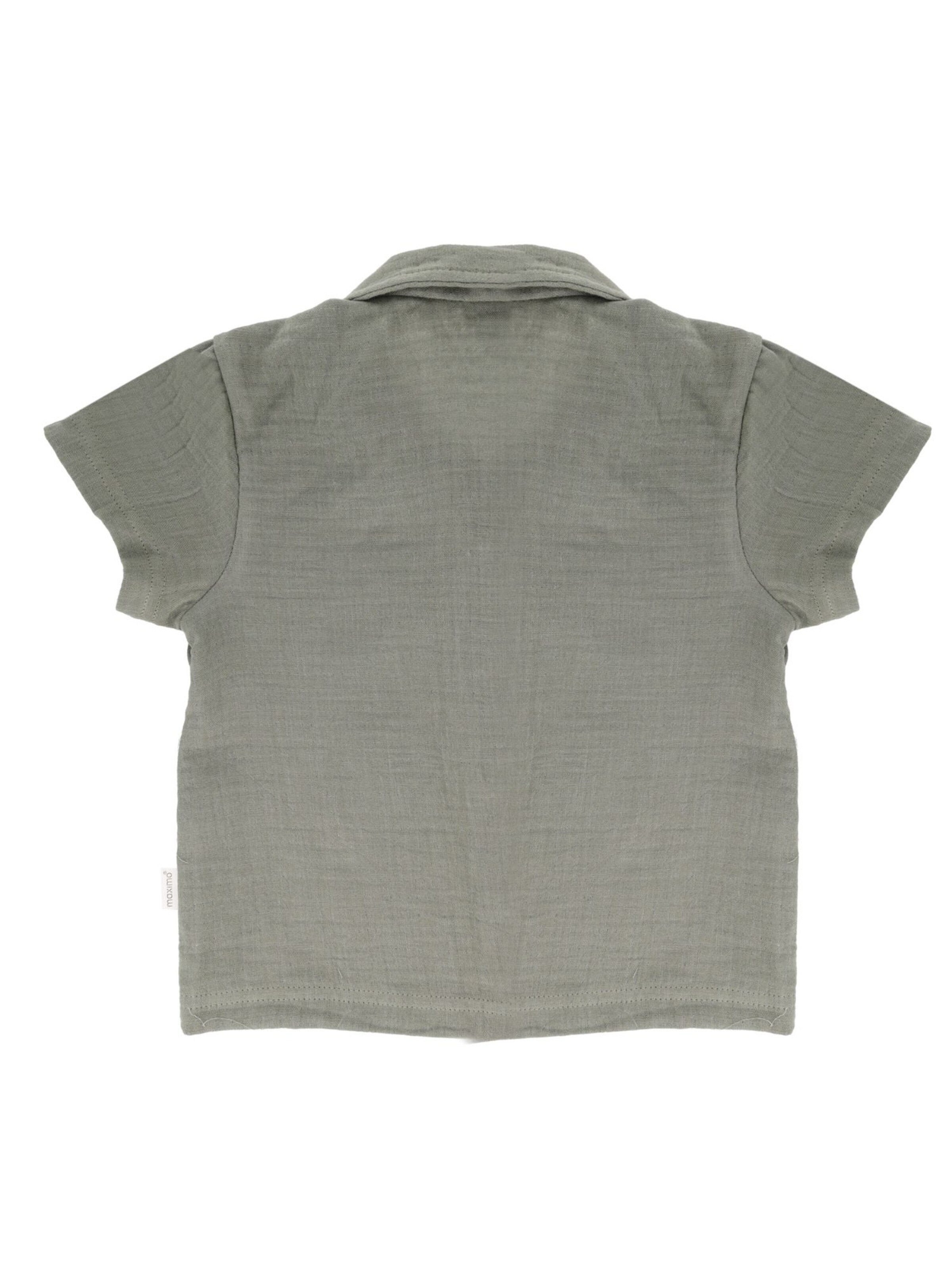 MAXIMO Regular fit Button Up Shirt in Green