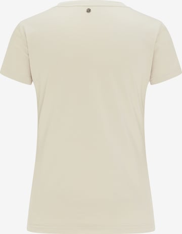 MUSTANG T-Shirt in Beige