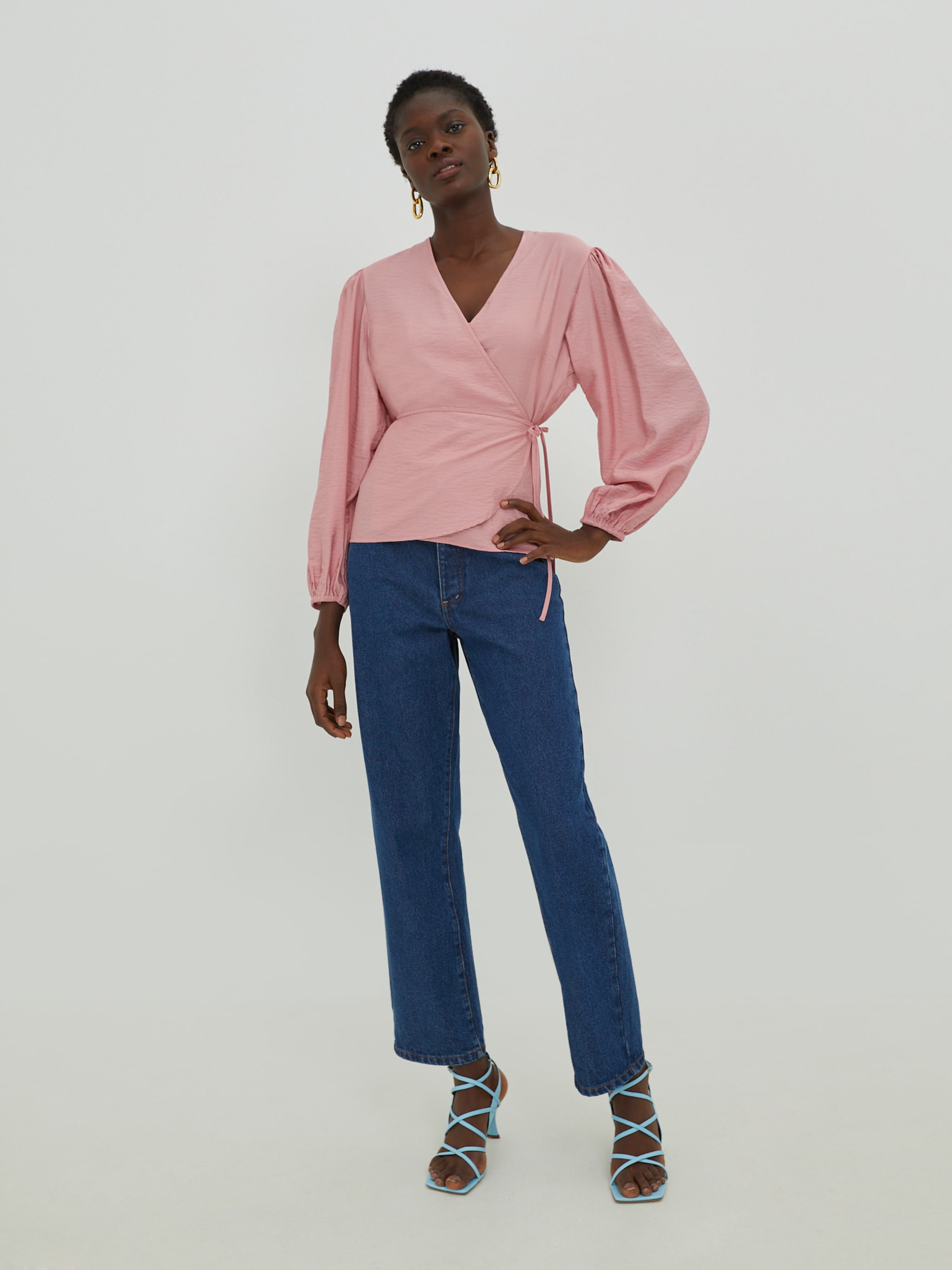 EDITED Produkte Bluse 'Papina' rosé