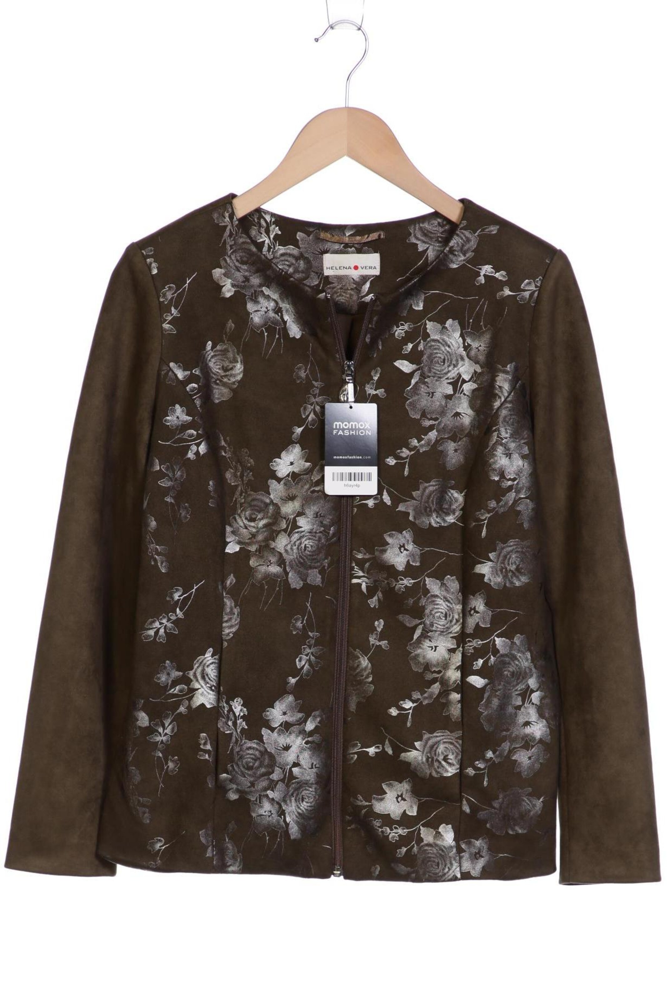 Helena Vera Jacket & Coat in S in Green: front