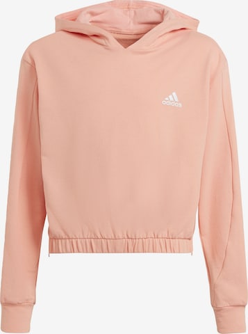 ADIDAS PERFORMANCE - Sweatshirt de desporto em rosa: frente
