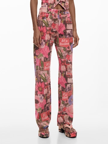 Desigual regular Jeans i rød: forside