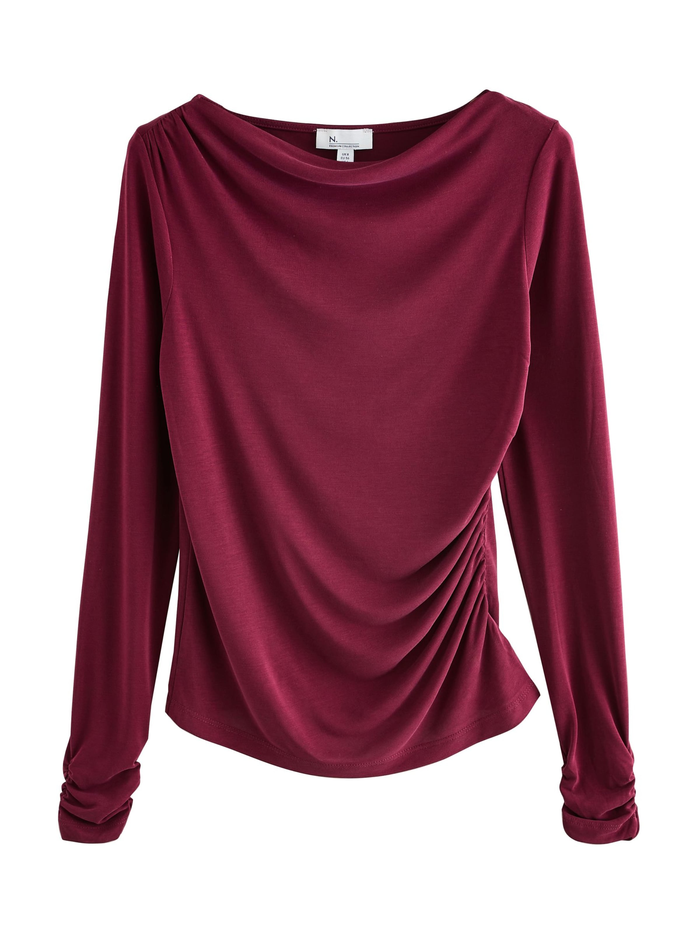 sarkans Next T-Krekls: no priekšpuses