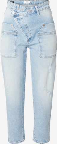Le Temps Des Cerises Regular Jeans 'COSY' i blå: framsida