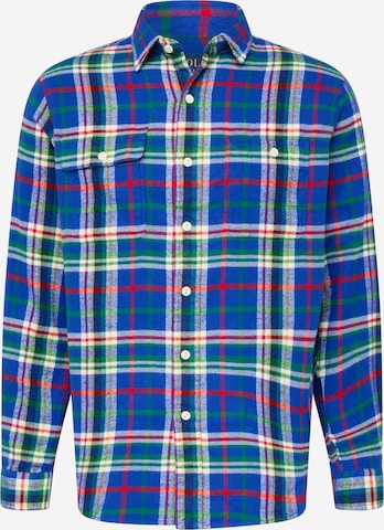 Polo Ralph Lauren Regular Fit Hemd in Blau: predná strana