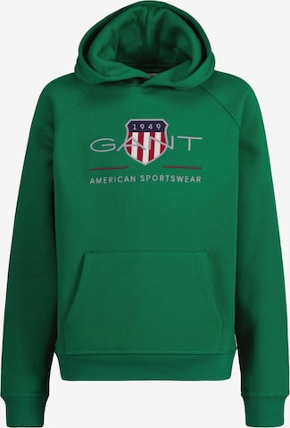 GANT - Sudadera en verde: frente