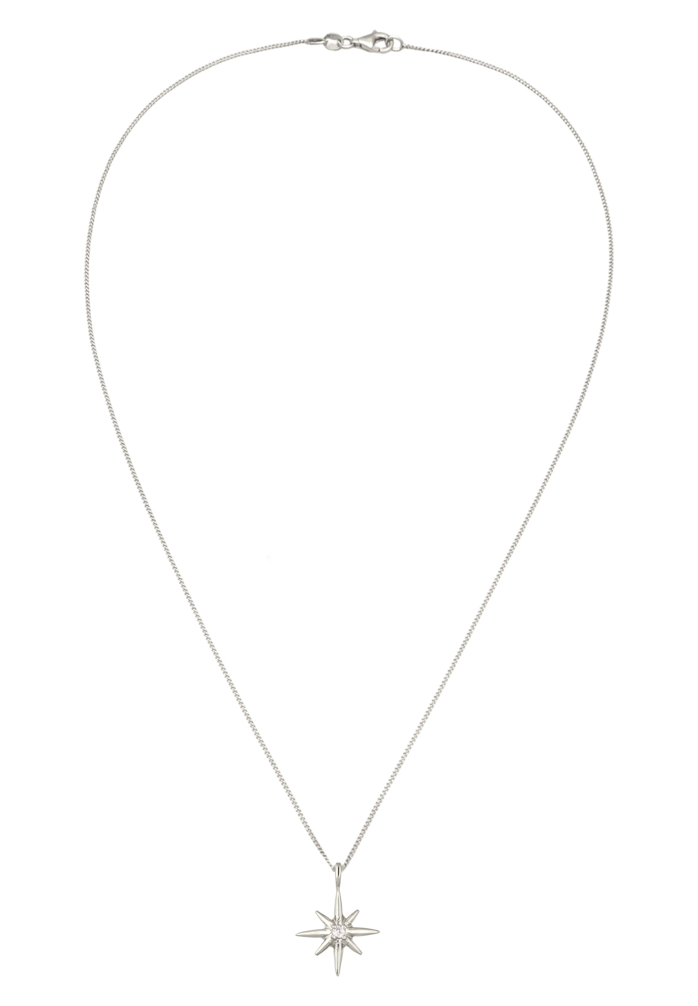 Chaîne 'Star' Elli DIAMONDS en argent : devant