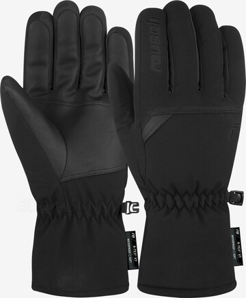 REUSCH Athletic Gloves 'Elon' in Black: front