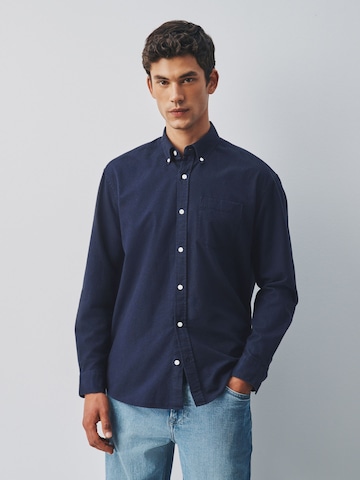 Comfort fit Camicia di Next in blu: frontale