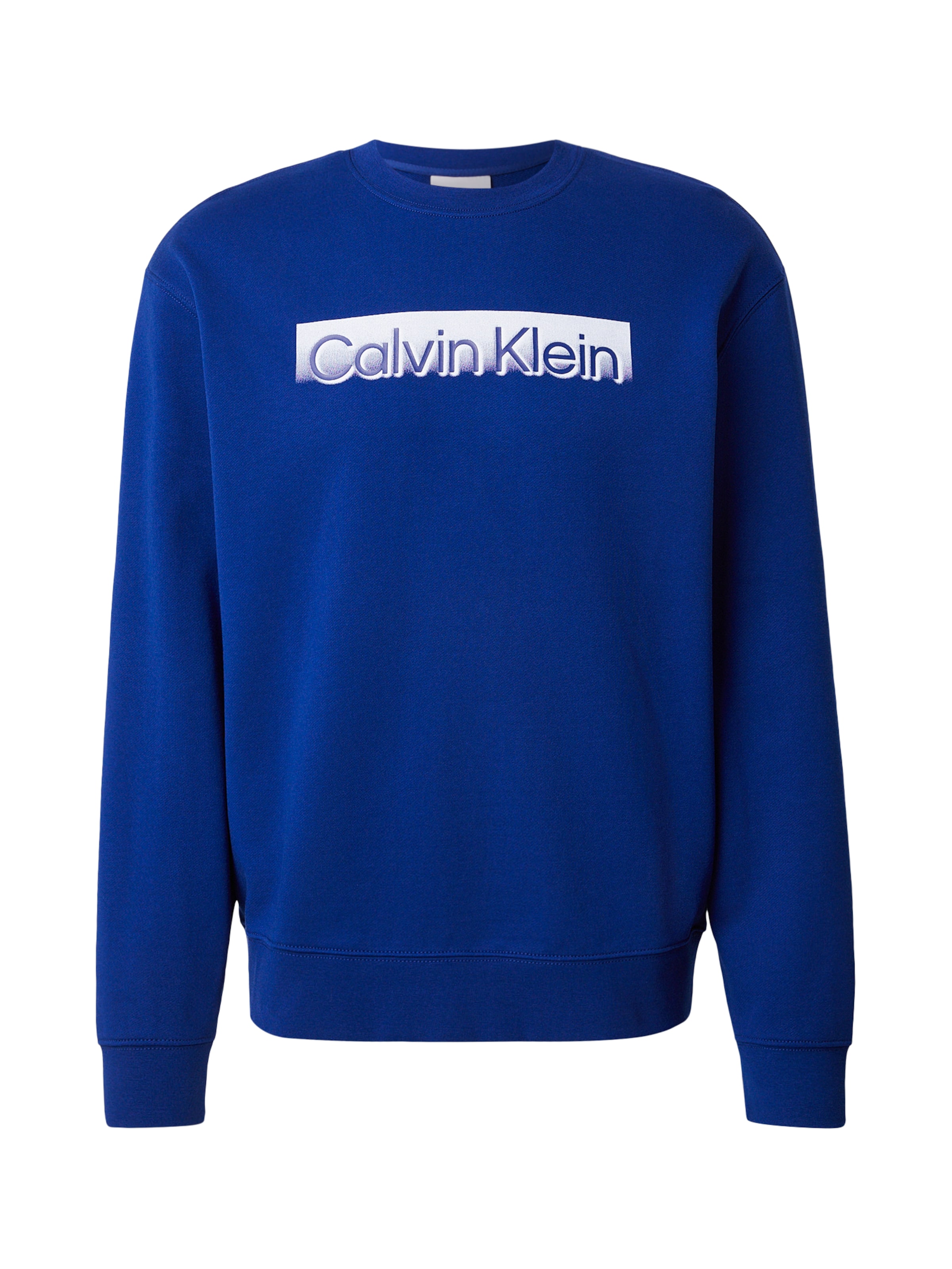 Calvin Klein Mikina - Modrá: predná strana