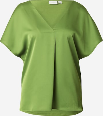Camicia da donna 'ELLETTE' di VILA in verde: frontale