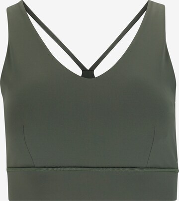 Athlecia Medium Support Sports Bra 'Dilraba' in Green: front