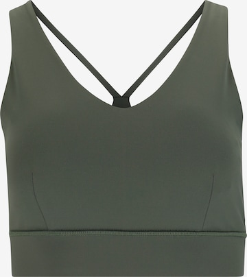 Athlecia Medium Support Sports Bra 'Dilraba' in Green: front