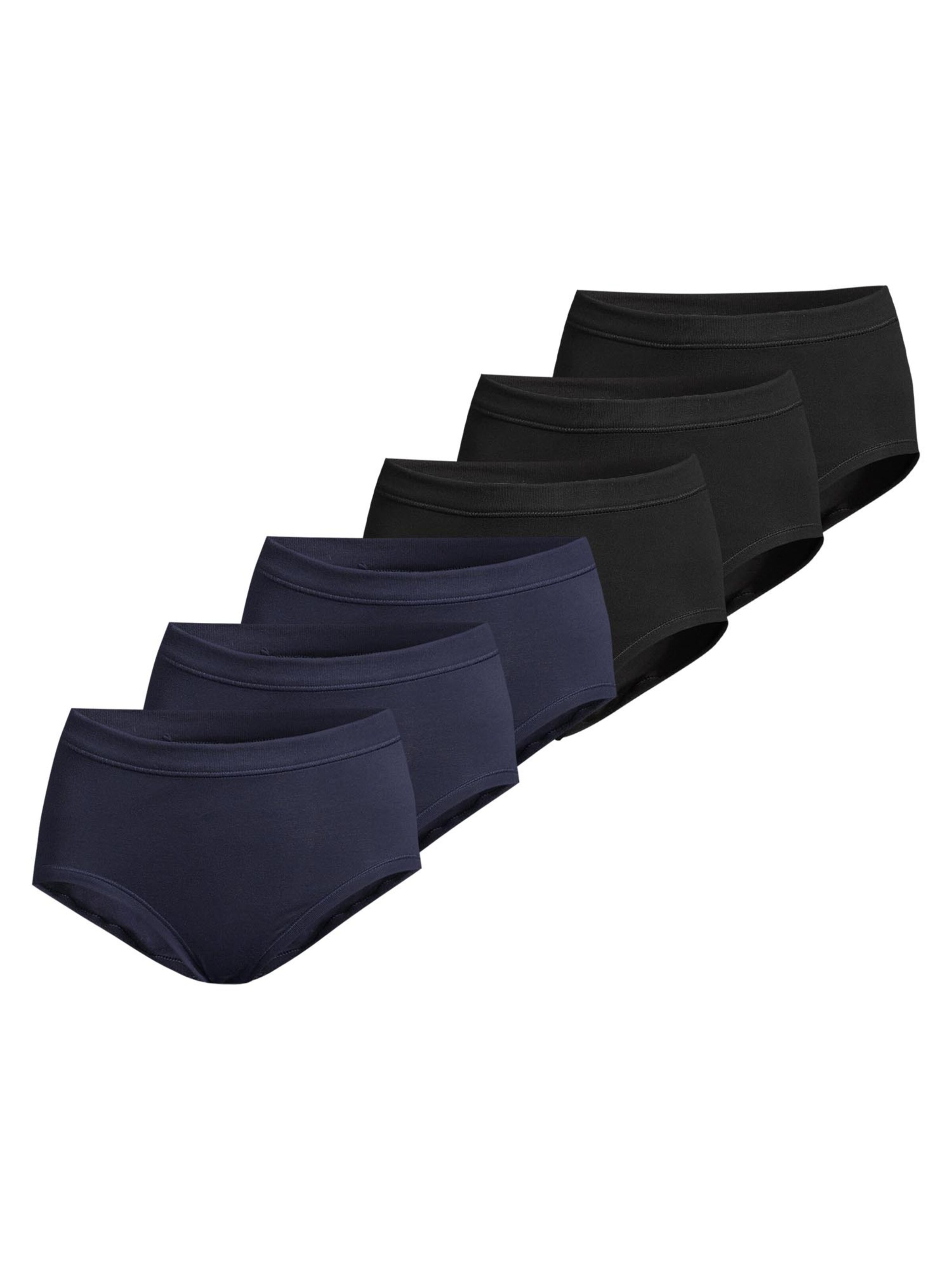 CON-TA Panty 'Feinripp' in Blue: front