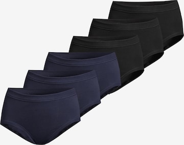 CON-TA Panty 'Feinripp' in Blue: front