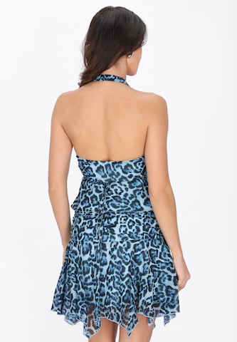 faina Top 'Festive' in Blau