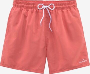 Shorts de bain VENICE BEACH en orange : devant