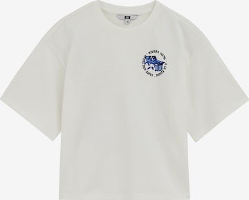 WE Fashion Paita 'Meisjes' värissä valkoinen: etupuoli