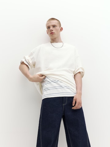 Pull&Bear Majica | bela barva