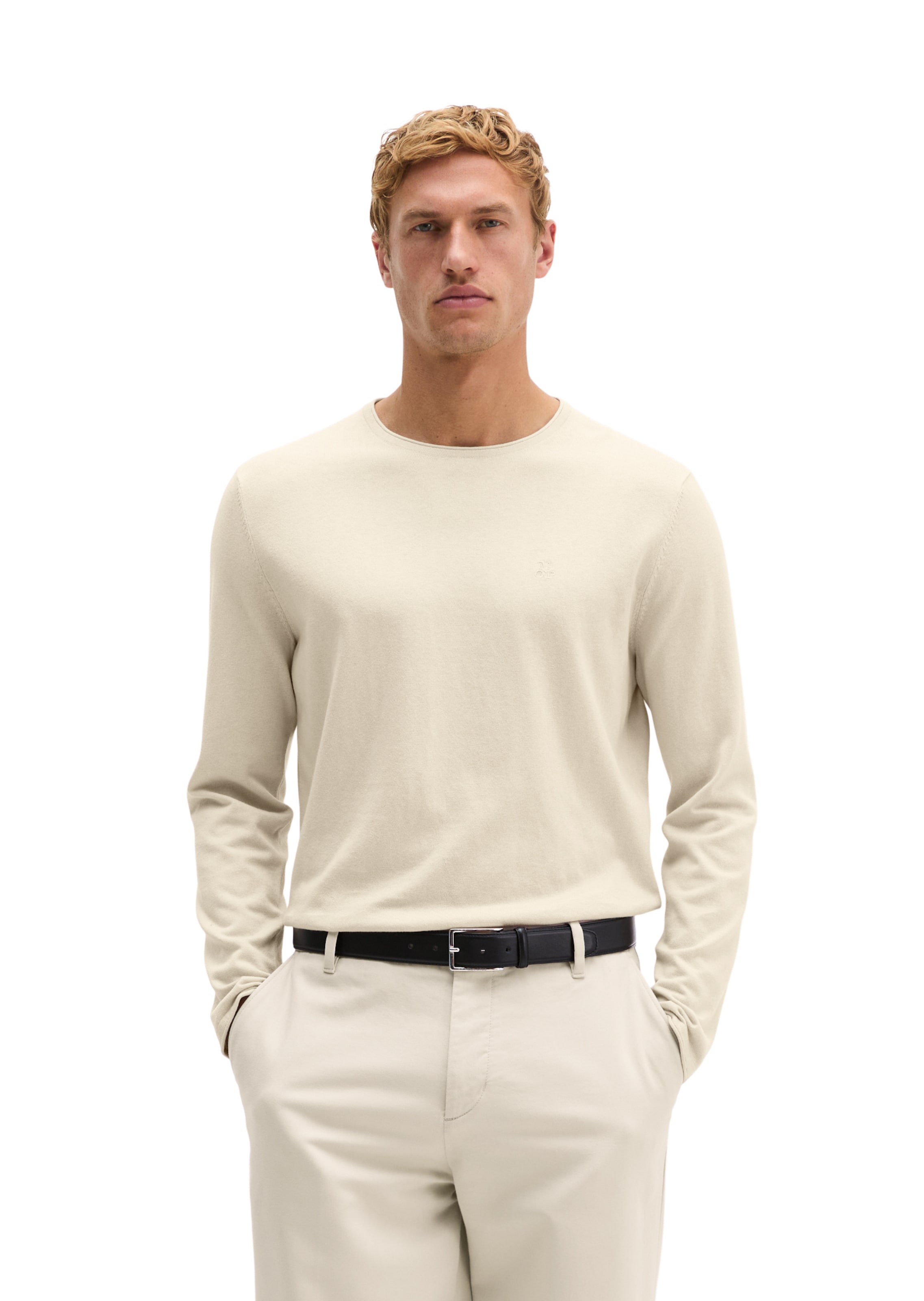 Marc O'Polo Pullover in Beige: Vorderseite