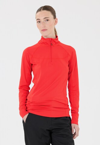 Whistler Performance shirt 'Blume' in Red: front