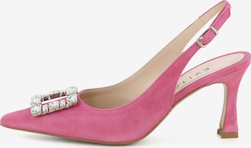 EVITA Slingpumps 'PENELOPE' in Roze: voorkant