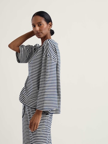 Seasalt Cornwall - Pijama 'Tree Shadow' en azul