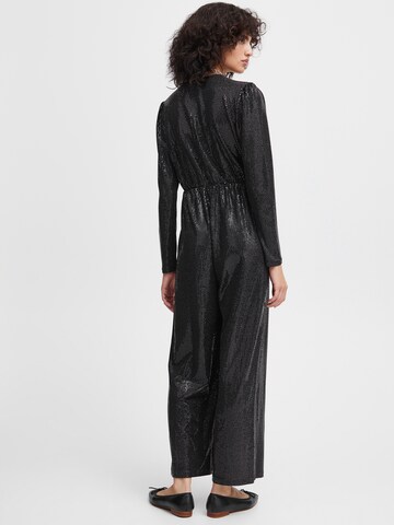 ICHI Jumpsuit 'Loane' in Schwarz