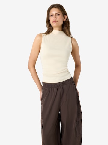 Maglietta 'NMStormi' di Noisy may in beige