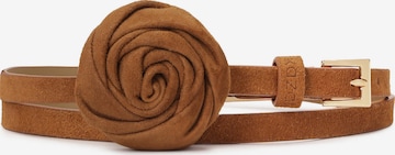 Cintura di Kazar in marrone: frontale