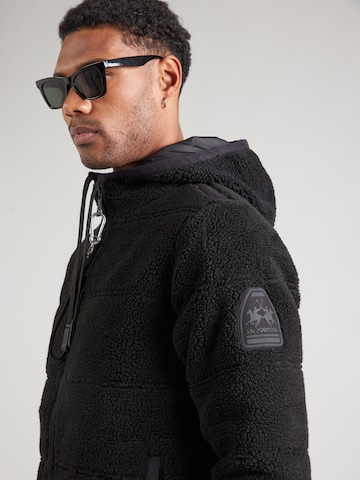 La Martina Jacke in Schwarz