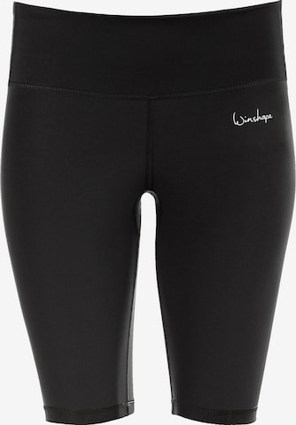 Winshape Slimfit Sportbroek 'AEL402' in Zwart: voorkant