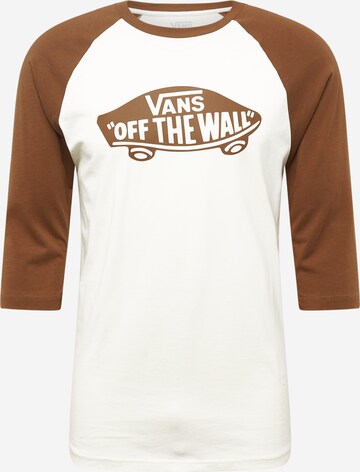 VANS - Camisa em castanho: frente