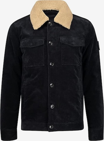 Dstrezzed Winter Jacket in Black: front