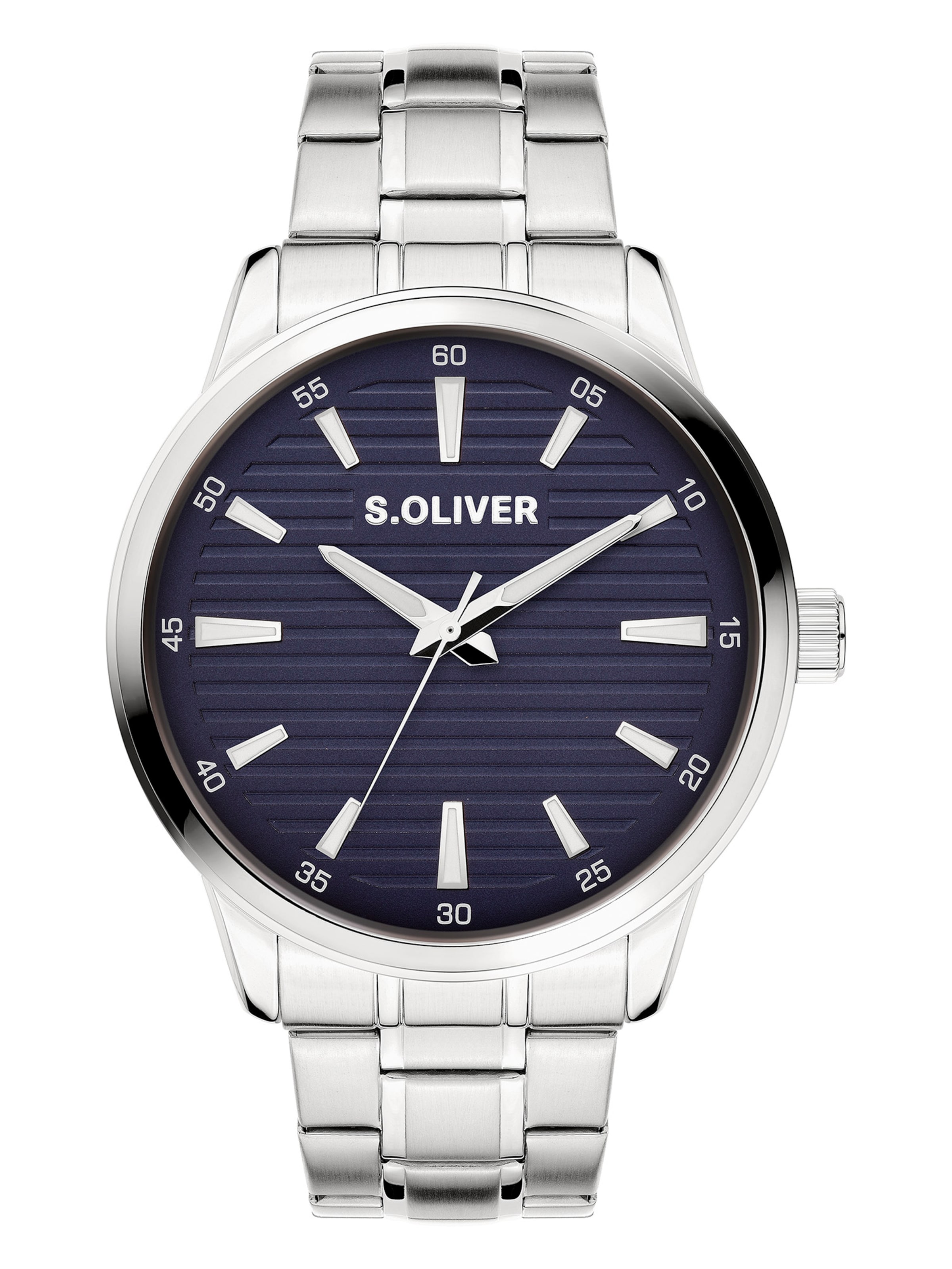 s.Oliver Analog Watch in Silver: front