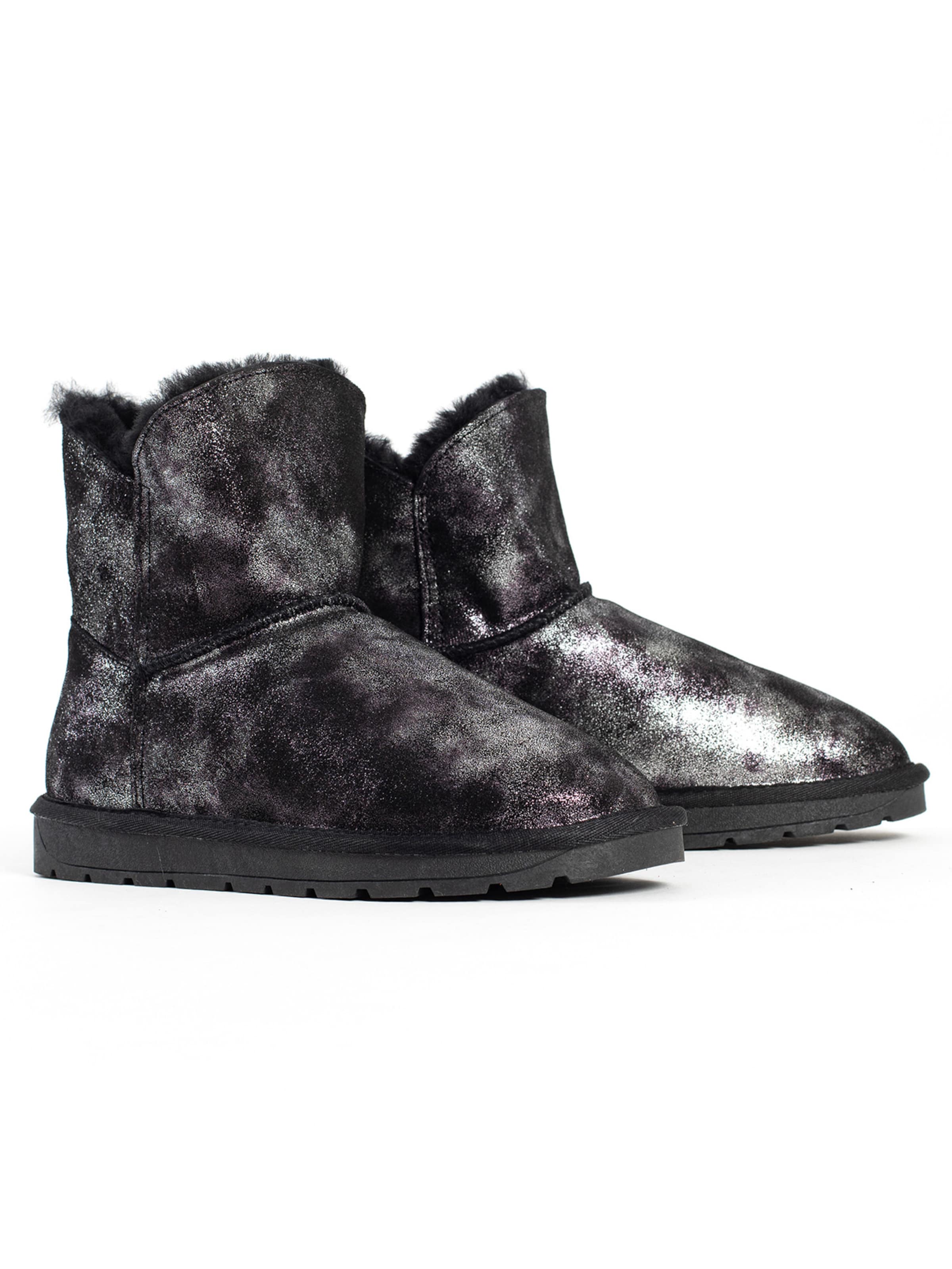 Bocanci de zăpadă 'Petula' de la Gooce pe argintiu