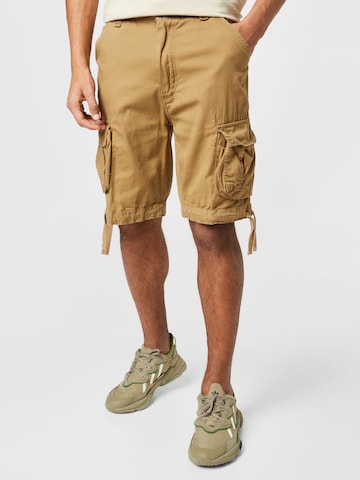 Brandit - regular Pantalón cargo 'Urban Legend' en beige: frente