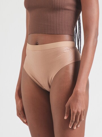 SPANX Корректирующие трусы-слипы в Коричневый: спереди
