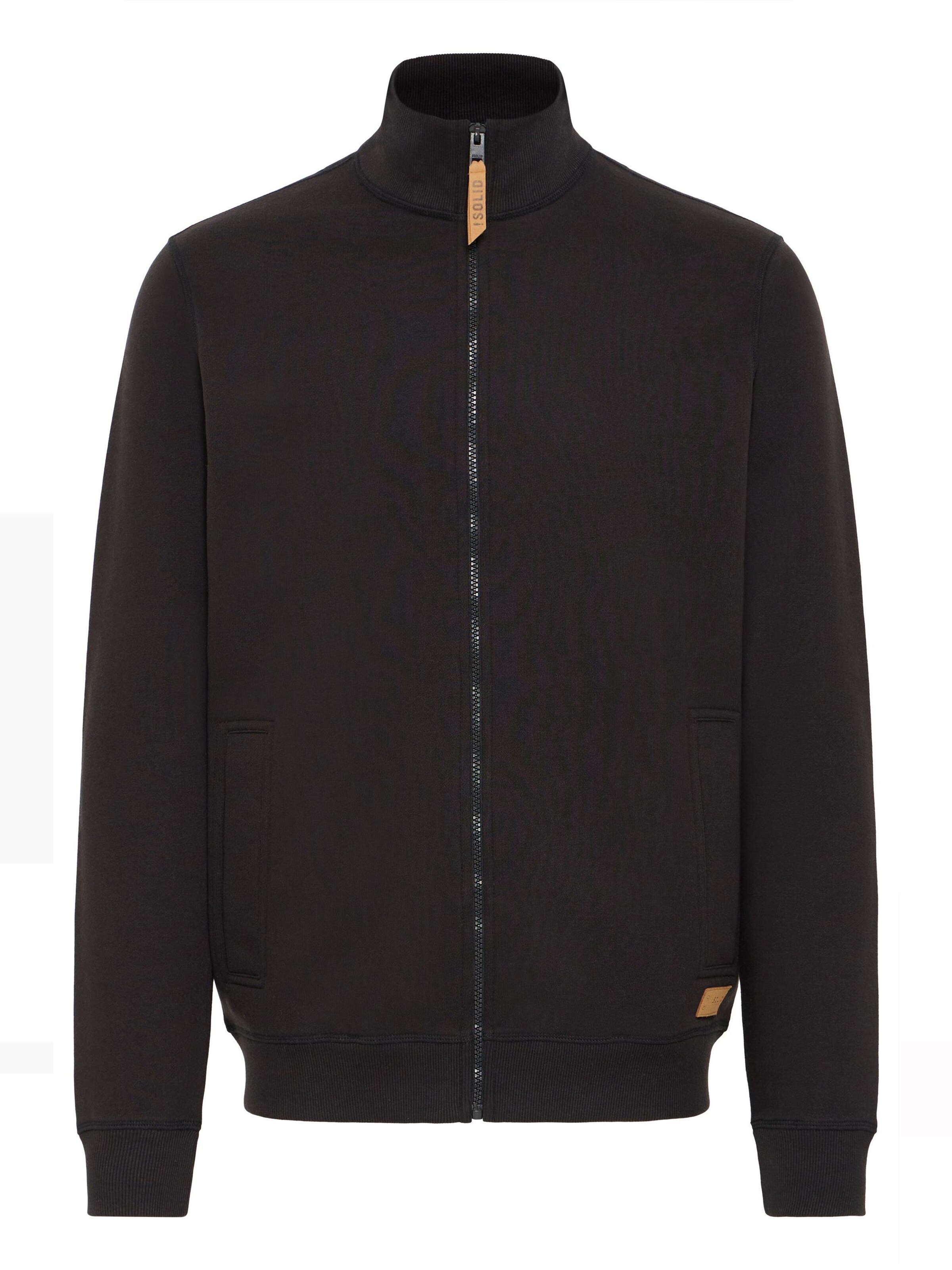 Giacca di felpa 'SDarnol' di !Solid in nero: frontale