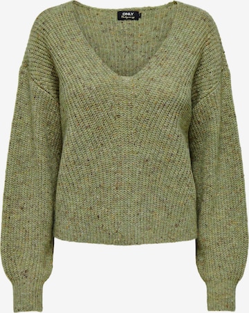 Pull-over 'VENEDA' ONLY en vert : devant