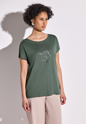 STREET ONE Shirt in Green: front