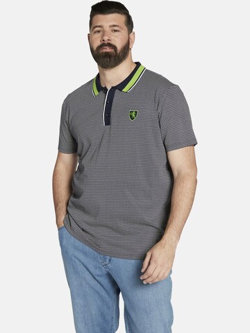 Charles Colby Poloshirt ' Earl Carney ' in Grau: predná strana